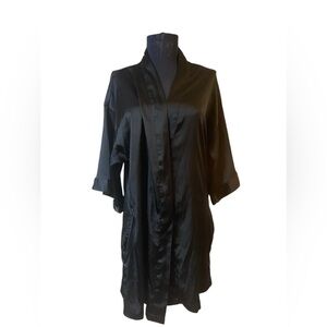 Victoria’s Secret Black Silky Robe